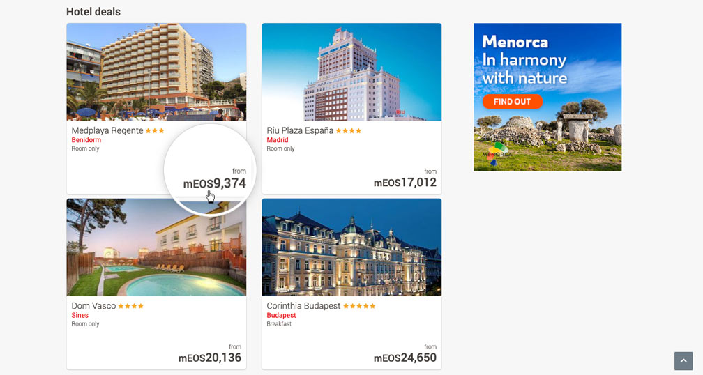 donde comprar con eos criptomoneda